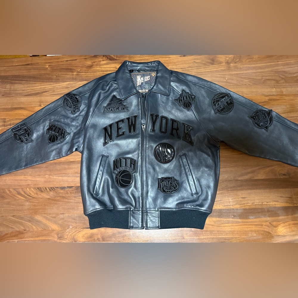 Kith & AVIREX for the New York Knicks Madison Square Garden Icon Jacket Sz Large - Picture 9 of 16